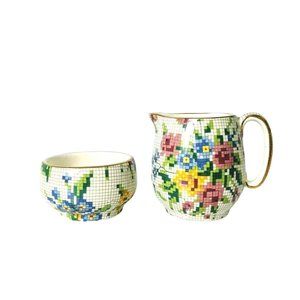 Royal Winton Queen Anne Countess Cream & Open Sugar Grimwades Chintz VTG 1936